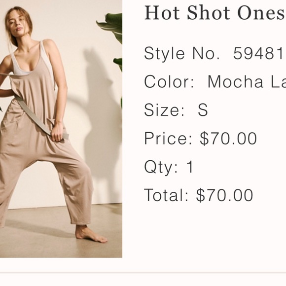 FP Movement by Free People Other - Free People Hot Shot Onesie